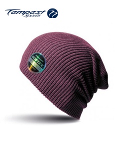 Burgundy Beanie Hat